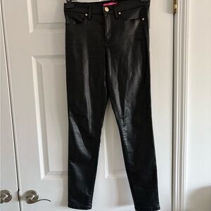 Lilly Pulitzer Black Pants with Gold Accents